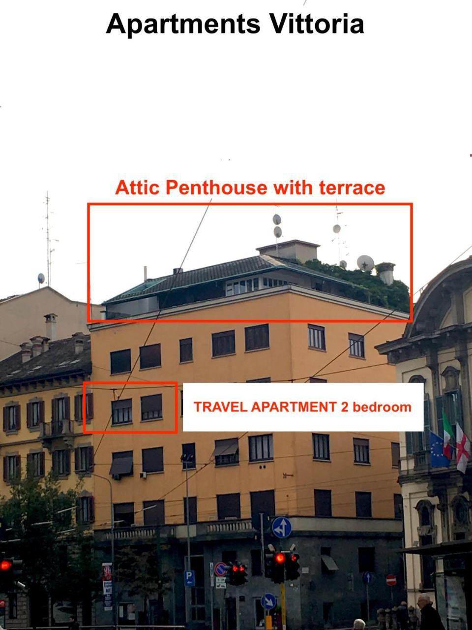Roomy Apartment Duomo & San Babila Milano Dış mekan fotoğraf